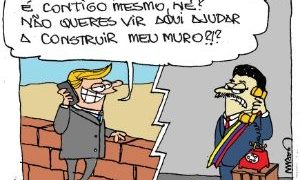Donald Trump - Nicolas Maduro - charge-sonego-1-omdn-omundodosnegocios