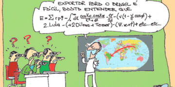 Charge Marcos Sônego, OMDN, O Mundo dos Negócios