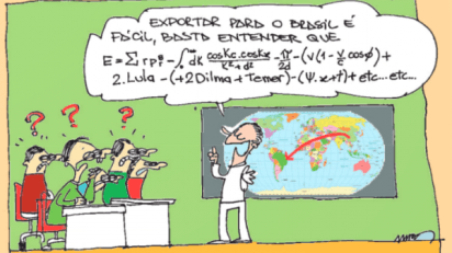 Charge Marcos Sônego, OMDN, O Mundo dos Negócios