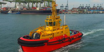 Primeiro rebocador movido a GNL entre em atividade em Singapura, OMDN, O Mundo dos Negócios
