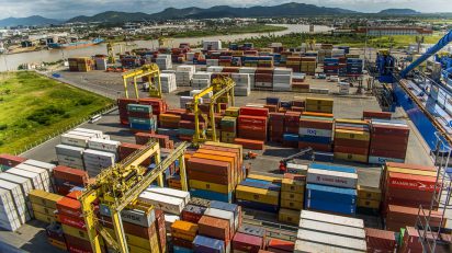 Exportação de SC acumula leve alta de 1,1% até agosto