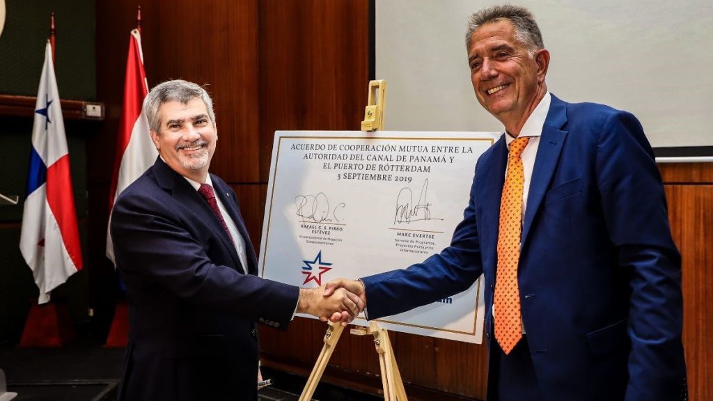 Canal do Panamá assina acordo com o Porto de Roterdã, OMDN, O Mundo dos Negócios