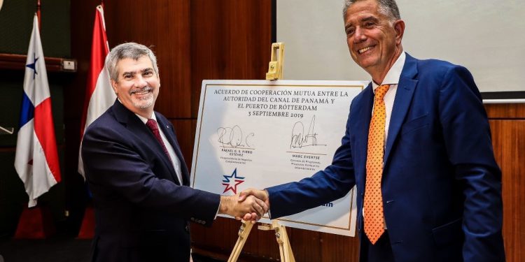 Canal do Panamá assina acordo com o Porto de Roterdã, OMDN, O Mundo dos Negócios