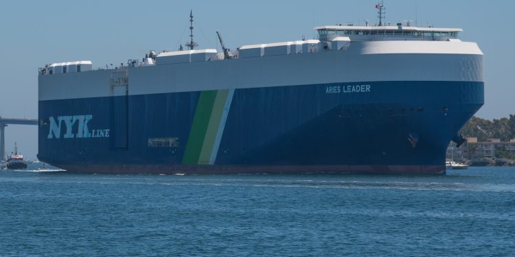 Navio Ro-Ro realiza viagem com emissão zero de carbono, OMDN, O Mundo dos Negócios