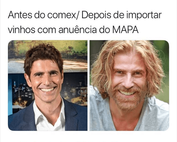 ComexdaDeprê, antes de depois do MAPA, Vinhos, OMDN, O Mundo dos Negócios