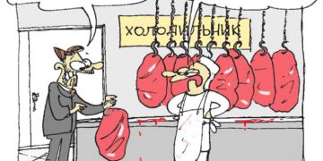 Charge do Marcos Sônego – Desencontros linguísticos 2