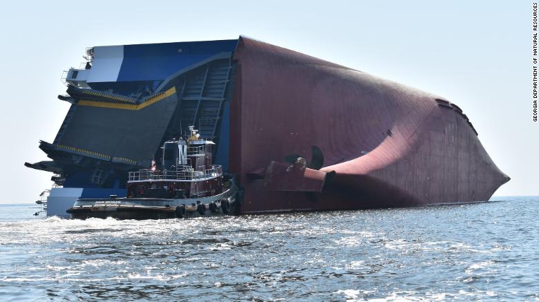 Porto de Brunswick é reaberto após acidente com navio Ro-Ro, OMDN, O Mundo dos Negócios