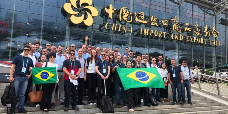 Na China, industriais de SC participam da Feira de Cantão