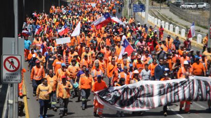 Greves voltar a interromper operações nos portos do Chile, OMDN, O mundo dos negócios