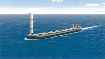 Wind Challenger: uso de energia eólica em navios de carga, OMDN, o mundo dos negócios