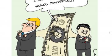 charge do marcos sônego, omdn, o mundo dos negócios