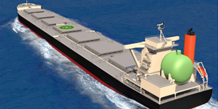 Japão terá os primeiros transportadores de carvão movidos a GNL, OMDN, O Mundo dos Negócios