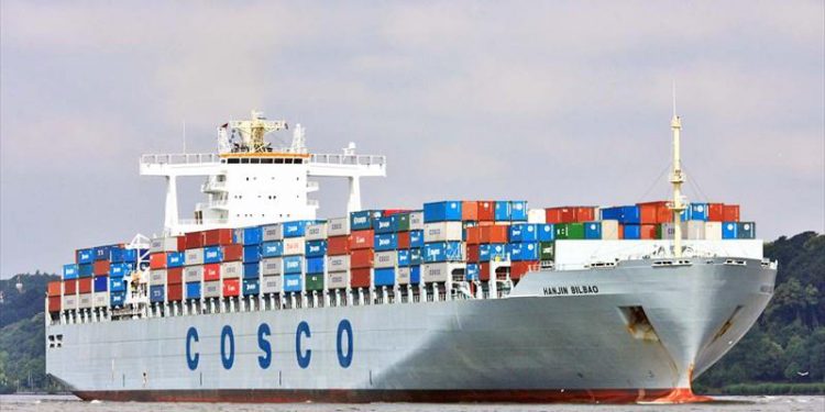 Containers pegam fogo em navio da Cosco Shipping, OMDN, O Mundo dos Negócios