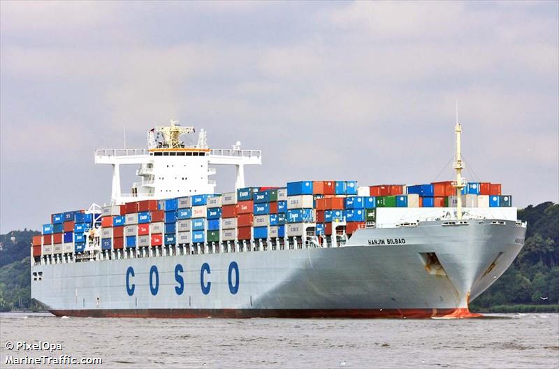 Containers pegam fogo em navio da Cosco Shipping, OMDN, O Mundo dos Negócios