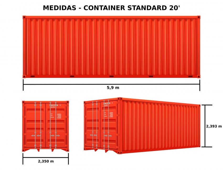 Qual é o tamanho de um container_OMDN_O Mundo dos Negócios_Standard 20_Macrovector Freepik
