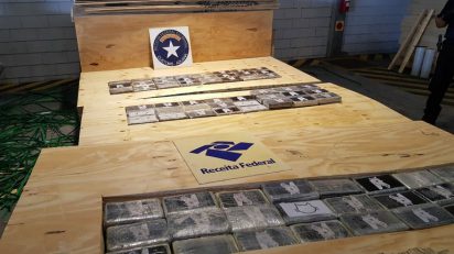 RFB apreende 645,5 quilos de cocaína no Porto de Itapoá_OMDN_O Mundo dos Negócios_Receita