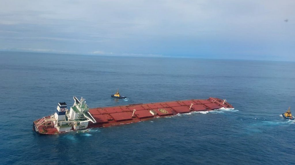 Marinha descarta risco imediato de naufrágio do Stella Banner, OMDN, O Mundo dos Negócios