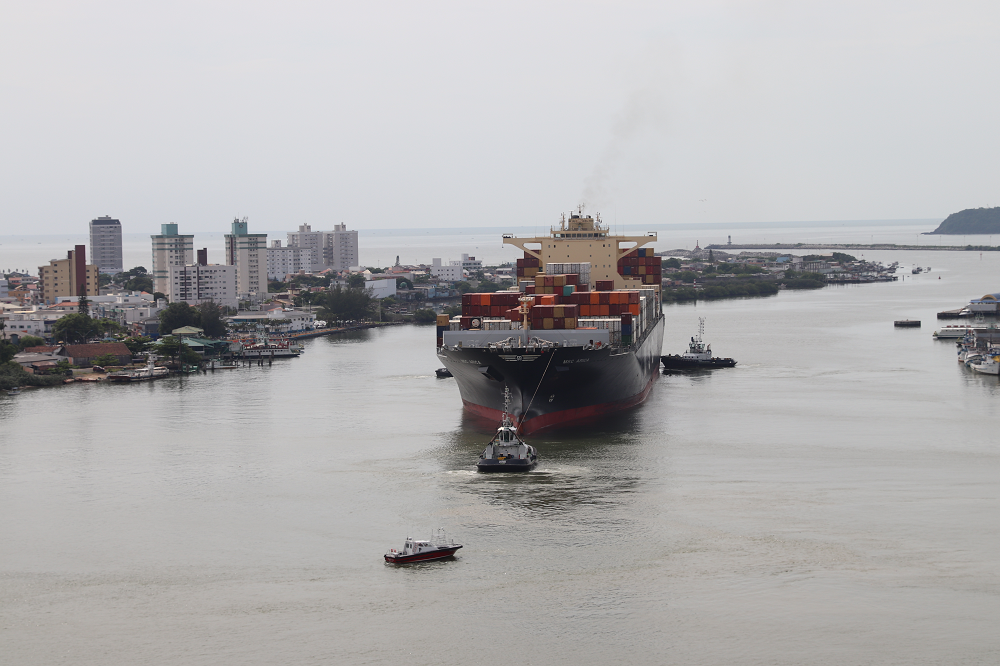 Complexo de Itajaí e Navegantes realizará testes com navios maiores_OMDN_O Mundo dos Negócios_Portonave