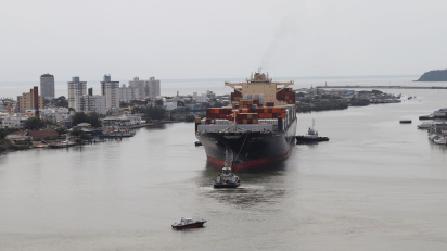 Complexo de Itajaí e Navegantes realizará testes com navios maiores_OMDN_O Mundo dos Negócios_Portonave