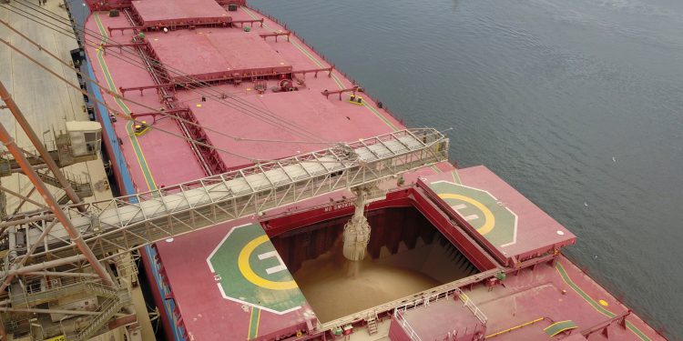 Exportações do agronegócio totalizam US$ 9,2 bi em março_OMDN_O Mundo dos Negócios_Porto de Paranaguá