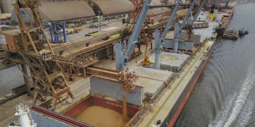 Porto de Paranaguá. Foto: José Fernando Ogura/ANPr