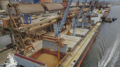 Porto de Paranaguá. Foto: José Fernando Ogura/ANPr