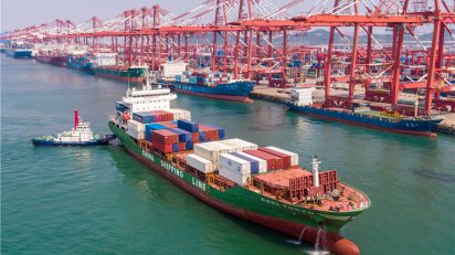 China adota medidas para estabilidade do comércio exterior_OMDN_O Mundo dos Negócios_Porto de Qingdao Shandong_Yu Fangping China Daily