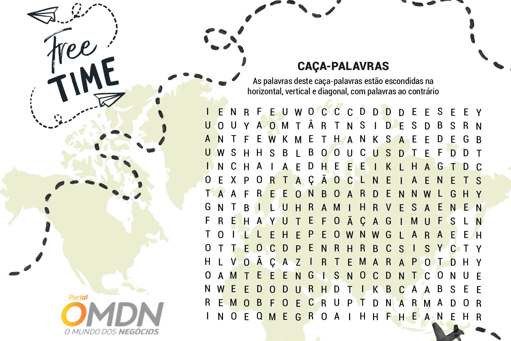 Caça-Palavras – Revista OMDN 17 – OMDN