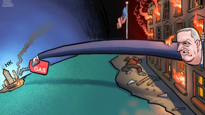 Prioridade errada charge_OMDN_O Mundo dos Negócios_Luo Jie China Daily