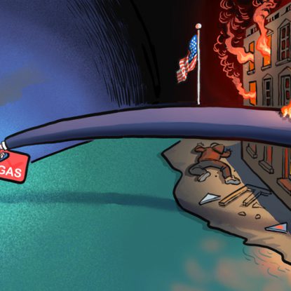 Prioridade errada charge_OMDN_O Mundo dos Negócios_Luo Jie China Daily