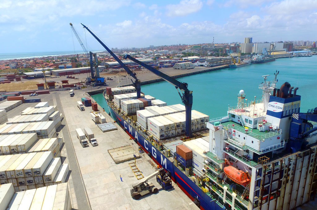 Setor portuário tem crescimento nos primeiros meses de 2020_OMDN_O Mundo dos Negócios Portos do Brasil_Docas do Ceará_Porto do Mucuripe CE